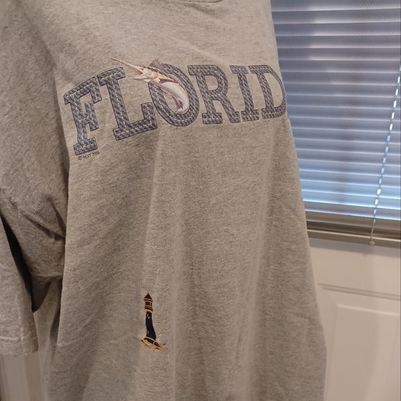$4 Add-on Gray Florida Tee - Size XL - Picture 2 of 8